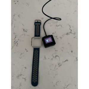 Fitbit Blaze Black Used Activity Tracker Band Charger Fitness Health Smart Watch